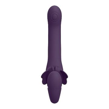 Vibrerende Strap-on Satu - Paars