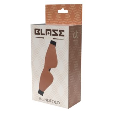 Oogmasker Blaze Elite Cognac Veganistisch Leer - Bruin