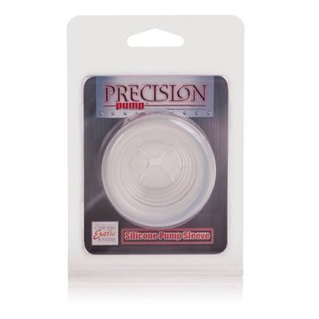 Witte siliconen penispomp sleeve