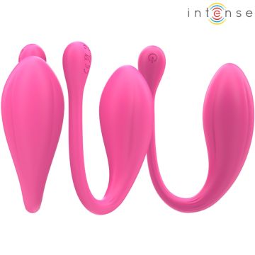 Vibrator Janice Dubbele stimulatie met afstandsbediening