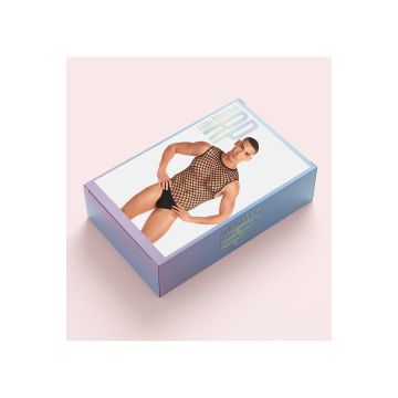 Pink Lipstick Full Effect Body - Zwart