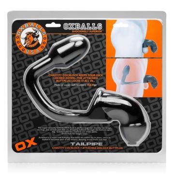 Tailpipe Kuisheidssleeve Met Buttplug