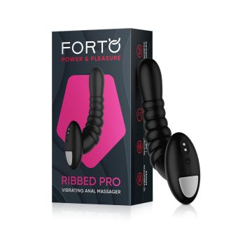 Anaal Vibrator Ribbed Pro Forto