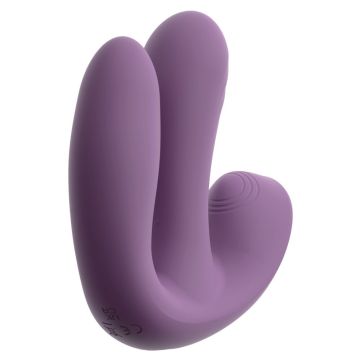 Drievoudige vibrator MIREVA RC - Paars