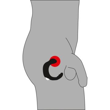 Vibrerende C-vormige Prostaat Stimulator