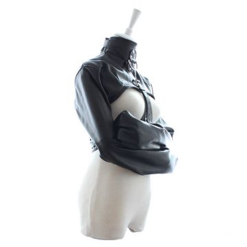 Dwangbuis Jacket Kunstleer - Zwart