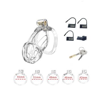 Peniskooi P-Cage PC08 Maat M - Transparant