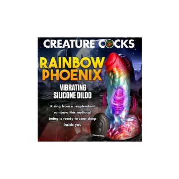 Siliconen Vibrator Rainbow Phoenix