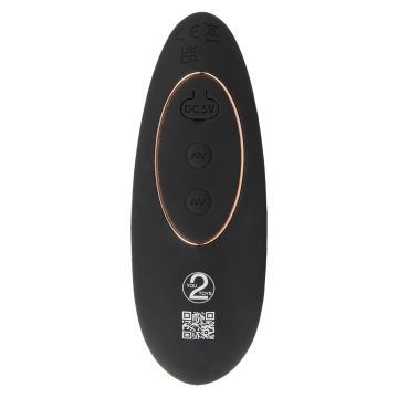 Prostaat Buttplug Intense RC - Zwart
