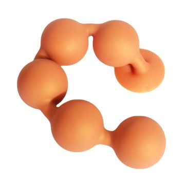 Anal Beads Bulby Butt L - Oranje