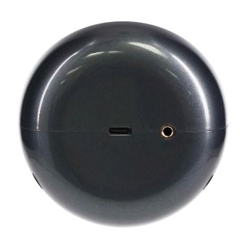 Roterende en Stotende Masturbator Penispomp Vortex - Gun Metal