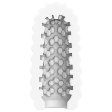 Masturbator ToyJoy Hero Medium Ribbels - Wit