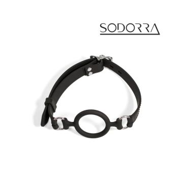 Sodorra Siliconen O-Ring Gag - Zwart