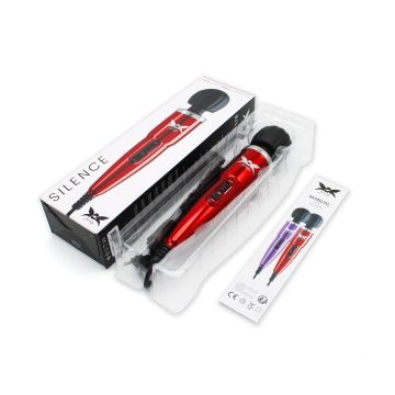 Wand Vibrator Pixey Silence - Rood