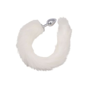 Buttplug CalExotics Running Wild Tail - Wit-buttplug-calexotics-running-wild-tail-wit.jpg