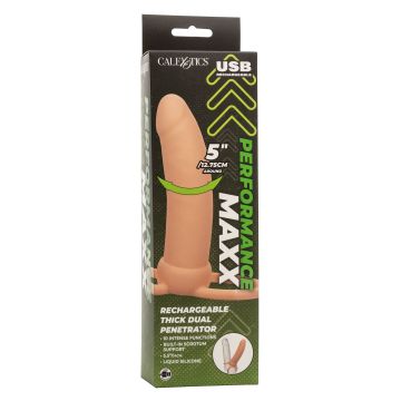 Vibrator Dual Penetrator Performance Maxx - Huidskleur