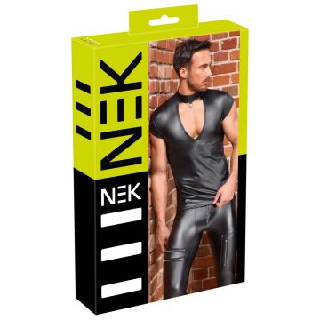 NEK Shirt Met Dominante Opstaande Kraag