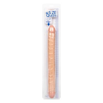 Dubbele Dildo Size Queen 43 cm - Huidskleur