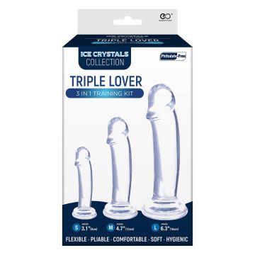 3-delige Dildo trainingsset Triple Lover