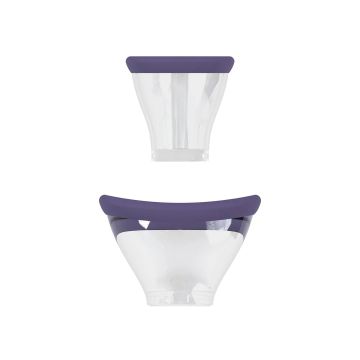 Oplaadbare Borst en Vulva Pomp Paars - Sensual