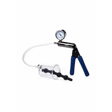 Rosebud Cilinder Met Siliconen Anal Beads - Zwart
