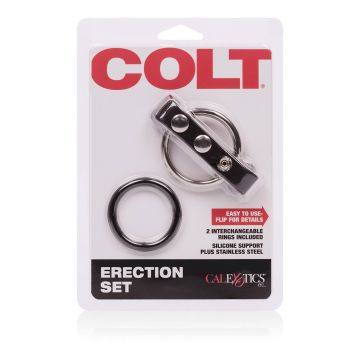 Verstelbare Cockring van RVS en Silicone
