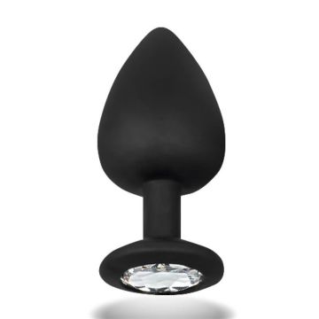 Buttplug Sparkly With Jewel maat L