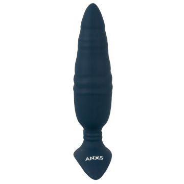 Anos Vibrerende Buttplug RC Thrusting met Afstandsbediening
