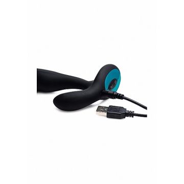 Buigbare Prostaat Stimulator Pro-Bend - Zwart