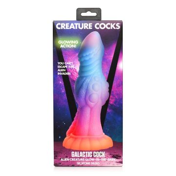 Monster Dildo Galactic Cock Glow-in-the-Dark