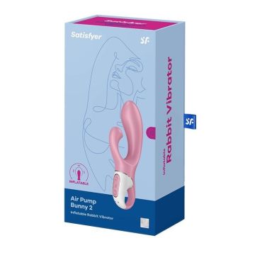 Satisfyer Rabbit Vibrator Air Pump Bunny 2 - Roze