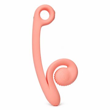 Snail Vibe Curve Vibrator - Peach