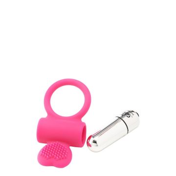 Vibrerende cockring Flirts - Roze