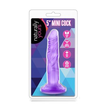 Mini Cock 5 inch - Paars