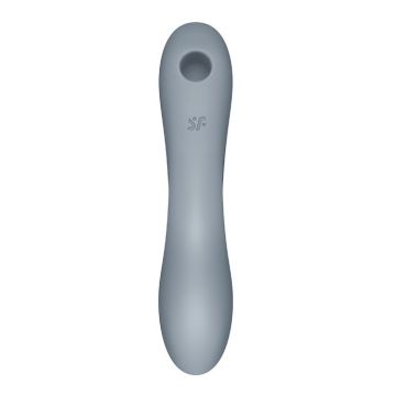 Satisfyer Curvy Trinity 3 Luchtdruk Vibrator - Grijs