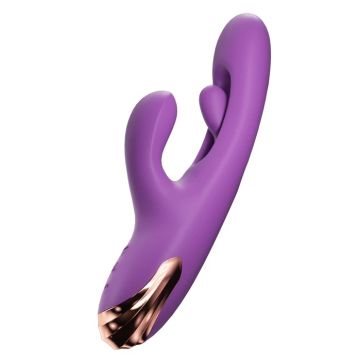 She.E.O Rabbit Vibrator met G-Spot Vinger Motion - Paars
