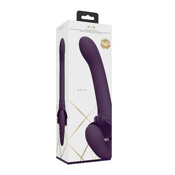 Vibrerende Strap-on Satu - Paars