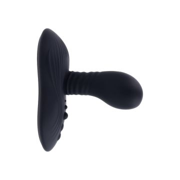 Playboy Vibrator Zittend & Draaiend Zwart