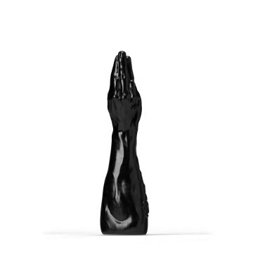 All Black Steroid Fisting Dildo Backstroke Zwart - 44 cm