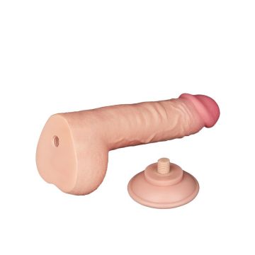 Realistische Dildo Sliding Skin 24 cm - Huidskleur