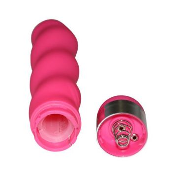 Golvende roze vibrator