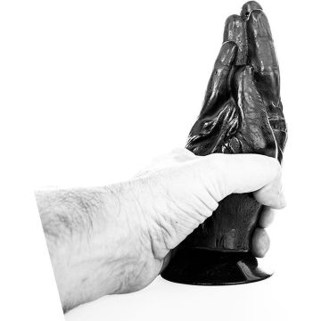 XXL Buttplug voor fisting- Zwart