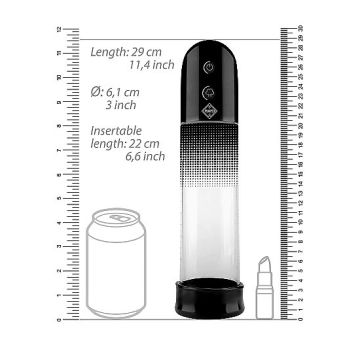Automatische Penispomp Luv Zwart