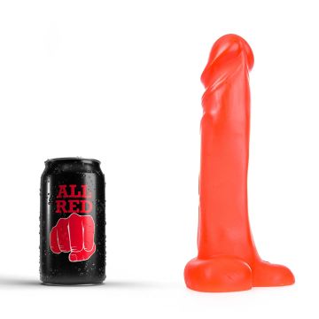 All Black Dick Dildo - 22 cm -Rood-abr02-2.jpg