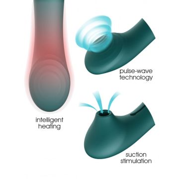 Pulsewave Vibrator Zalo Queen - Paars