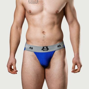 MM Sports Original Edition Jockstrap — 5 cm Tailleband - Blauw