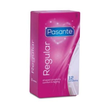 Pasante Regular Condooms - 12 stuks