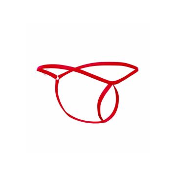 MOB Tear Drop Thong Rood