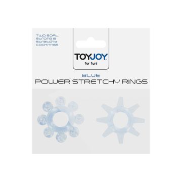 Stretchy Cockringen - Blauw