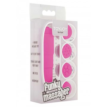 Mini Bullet Funky Massager - Violet